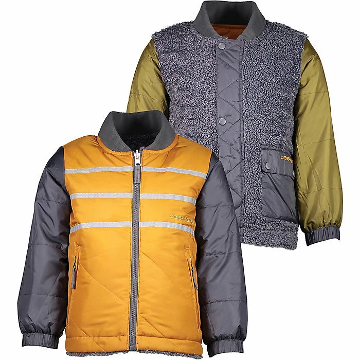 Obermeyer Kid's Voyager Reversible Jacket - Image 3