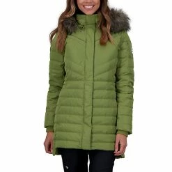 Obermeyer Women's Blossom with Faux Fur Down Parka