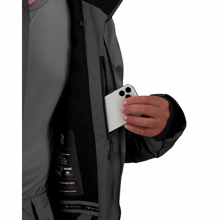 Obermeyer Men's Iba Down Hybrid Jacket - Image 9